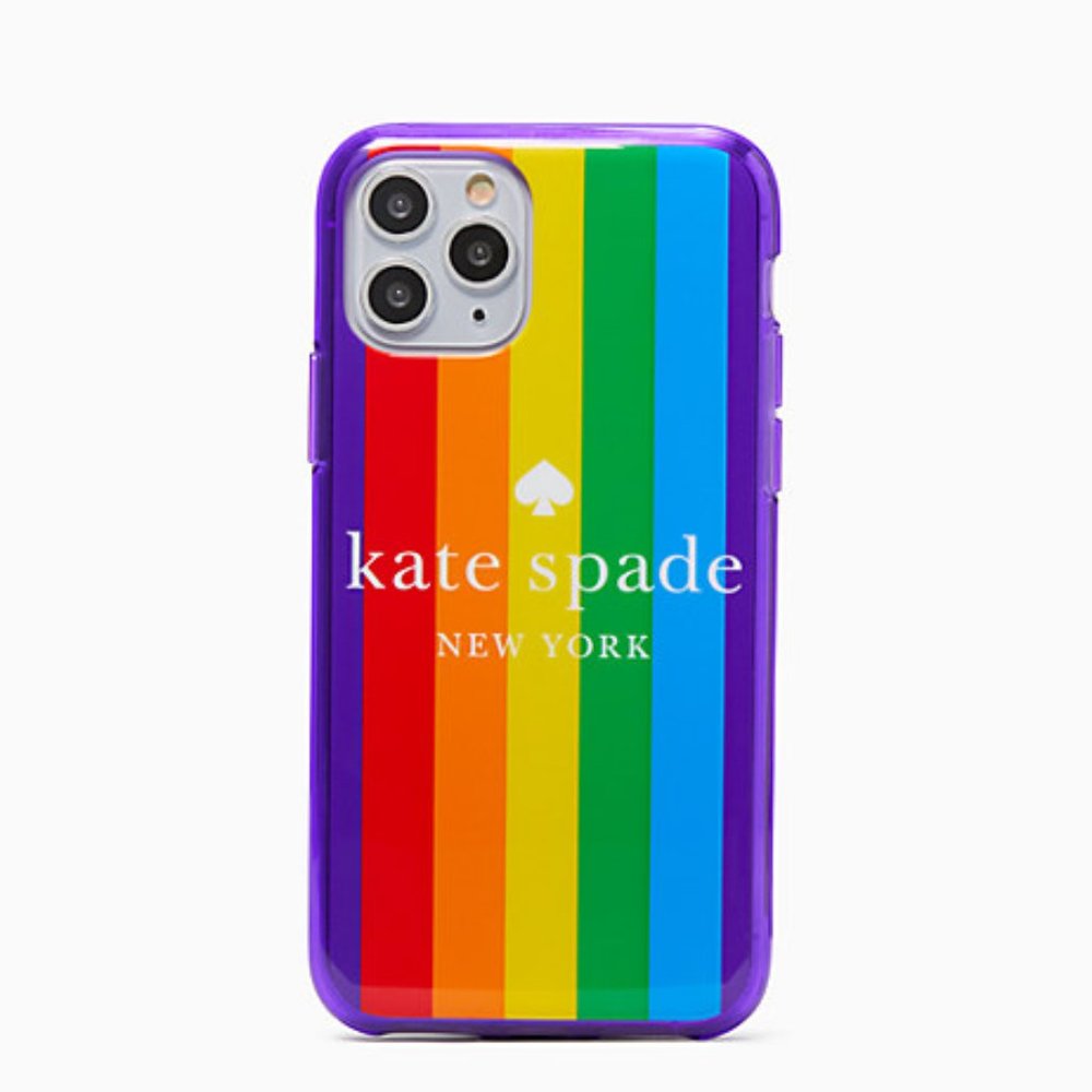 Kate Spade Rainbow Logo iphone 11 Pro Case NIB